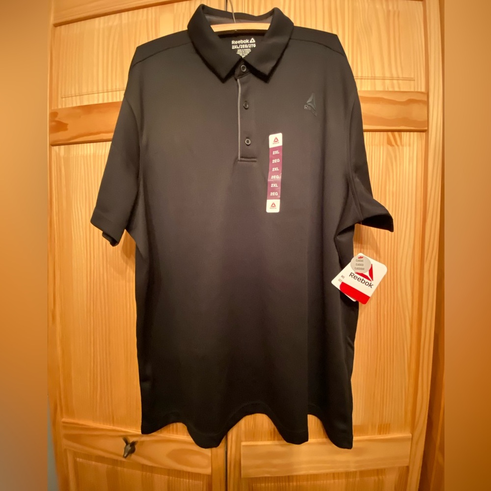 NWT Reebok Men's Short Sleeve Performance Polo